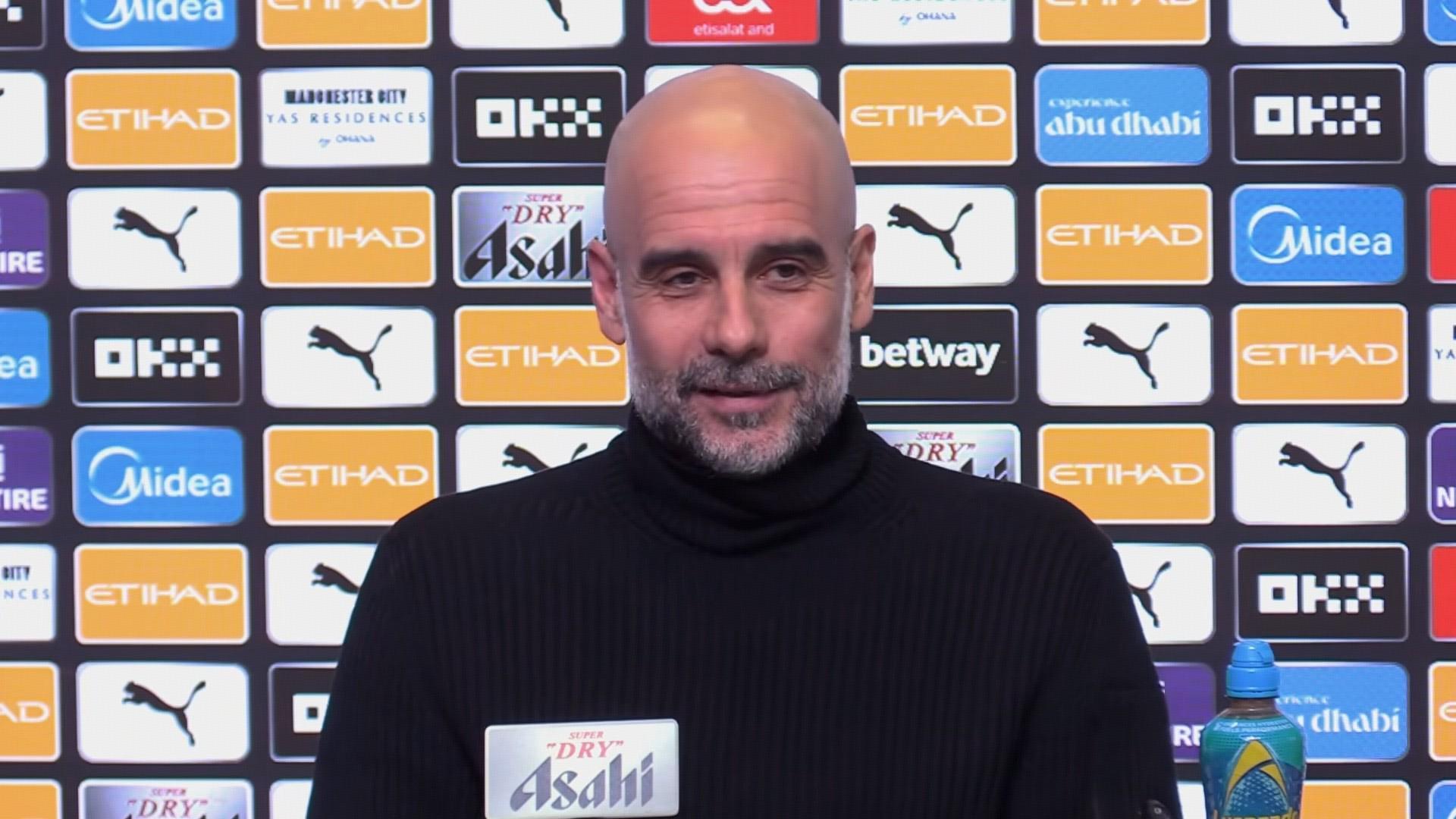 体育赛事-瓜迪奥拉：我会履行完合同；理解格伊为什么不能踢联赛杯决赛